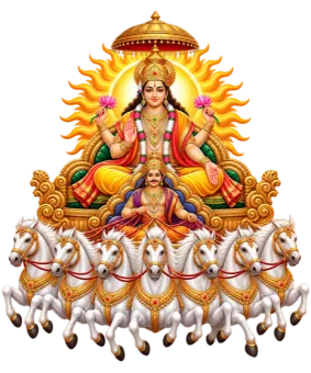 Surya, graha of standing and recognition